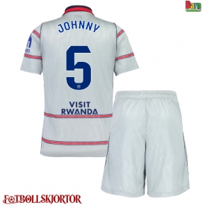 Atletico Madrid Johnny Cardoso #5 Tredje Kläder Barn 2026-27 Kortärmad (+ Korta byxor)